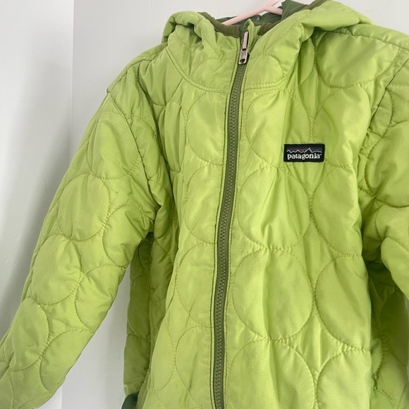 Patagonia Kids Green Quilted Jacket - Picture 6 of 11